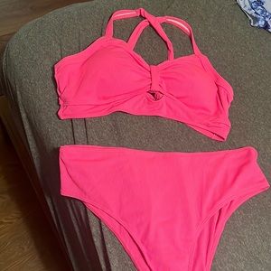 3x Hot pink Bikini